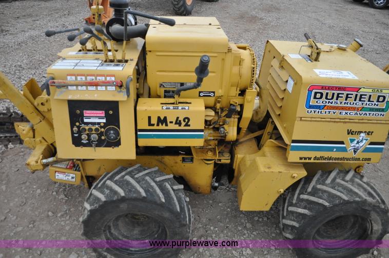 image for item C3060 Vermeer LM42 articulated trencher