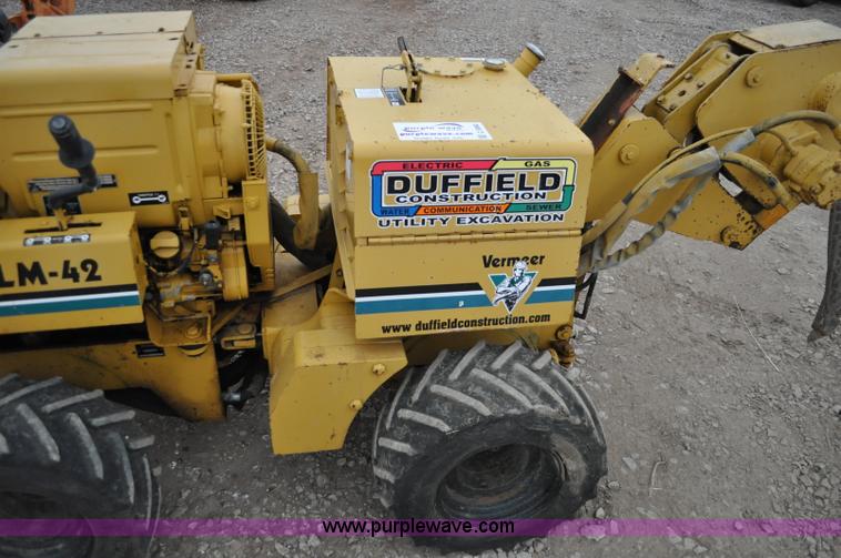 image for item C3060 Vermeer LM42 articulated trencher