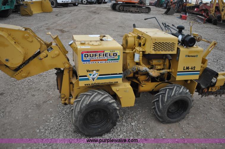 image for item C3060 Vermeer LM42 articulated trencher