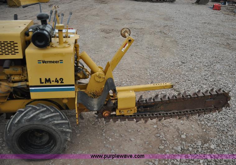image for item C3060 Vermeer LM42 articulated trencher