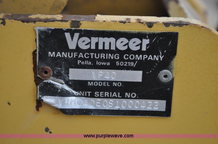 image for item C3060 Vermeer LM42 articulated trencher