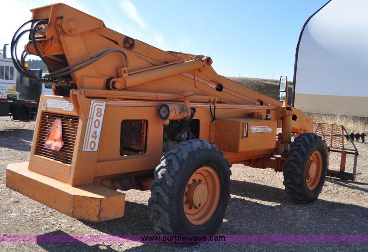 image for item C3061 1997 Traverse Lift TL8040 telehandler
