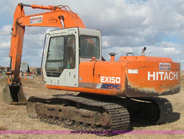 image for item C3062 1993 Hitachi EX150 excavator