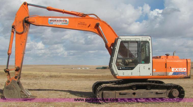 image for item C3062 1993 Hitachi EX150 excavator