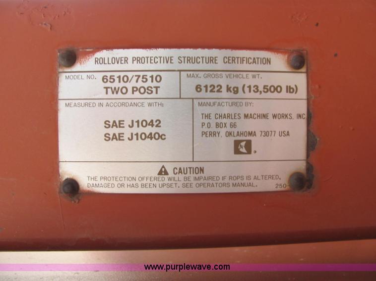 image for item C3071 Ditch Witch 6510DD trencher