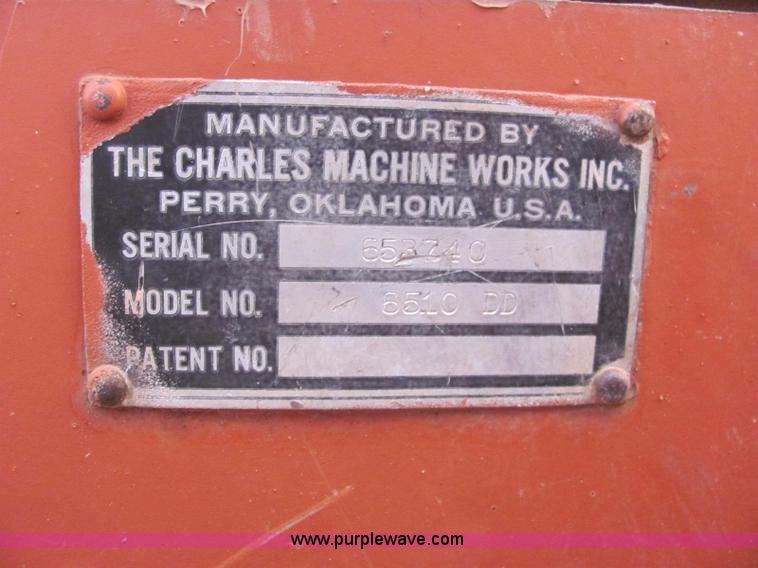 image for item C3071 Ditch Witch 6510DD trencher