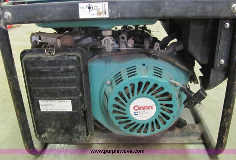 image for item C3075 Onan 6500 portable generator