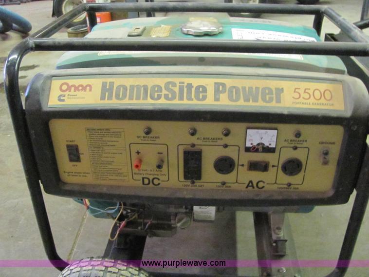 image for item C3076 Onan portable generator