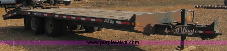 image for item C3107 1995 Redi Haul 25' flat bed trailer