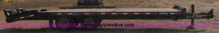 image for item C3107 1995 Redi Haul 25' flat bed trailer