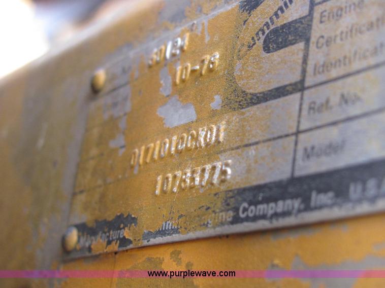 image for item C3110 Fiat-Allis 161 elevating paddle scraper