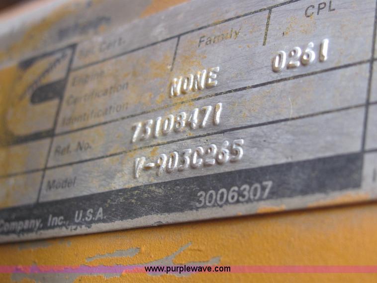 image for item C3110 Fiat-Allis 161 elevating paddle scraper