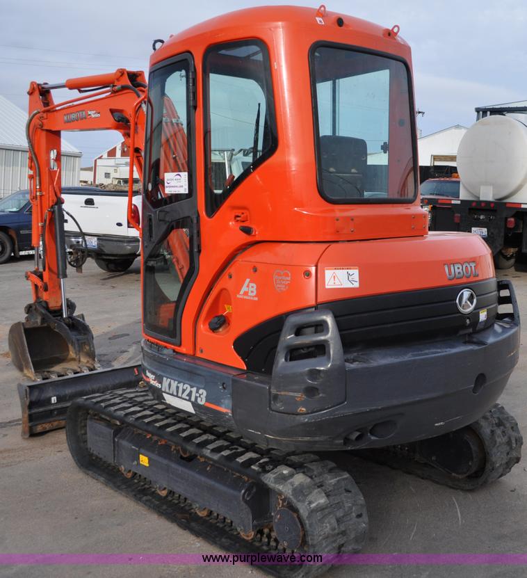 image for item C3113 2009 Kubota KX121-3SS mini excavator