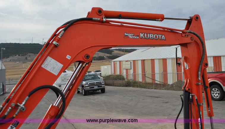 image for item C3113 2009 Kubota KX121-3SS mini excavator