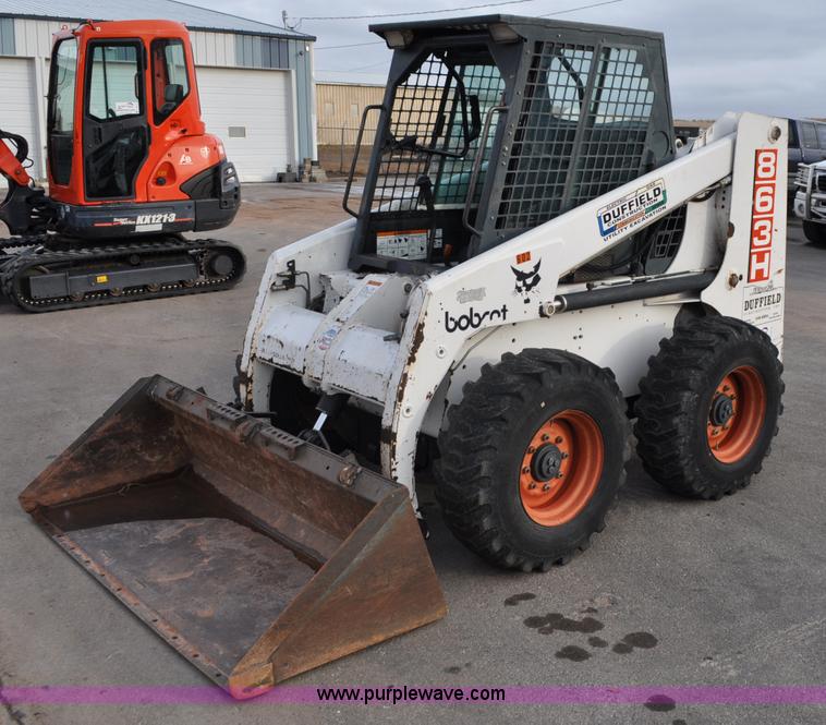 image for item C3114 1997 Bobcat 863H skid steer