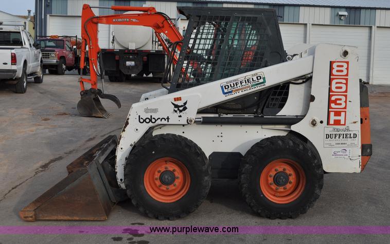 image for item C3114 1997 Bobcat 863H skid steer