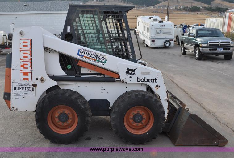 image for item C3114 1997 Bobcat 863H skid steer