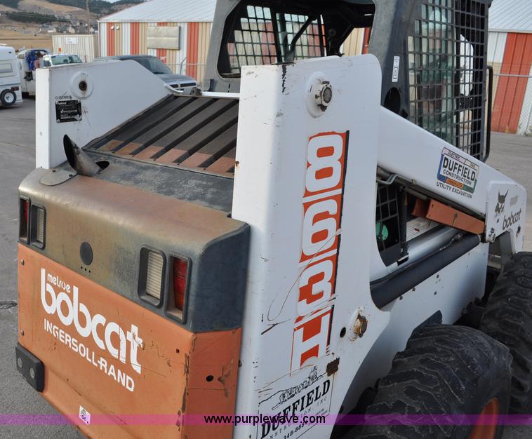 image for item C3114 1997 Bobcat 863H skid steer