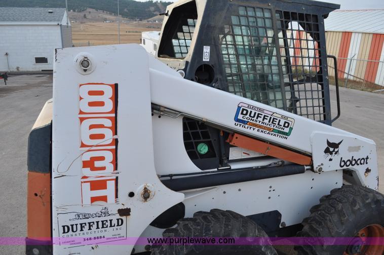 image for item C3114 1997 Bobcat 863H skid steer