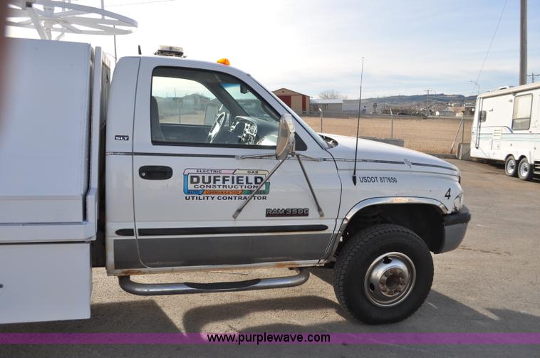 image for item C3121 1998 Dodge Ram 3500 service truck