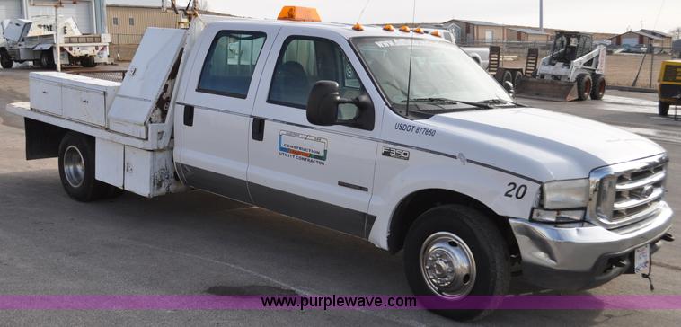 image for item C3130 2000 Ford F350 XLT Super Duty service truck