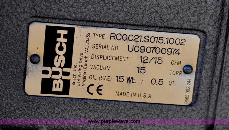 image for item C3197 2011 Vacuworx MC3B pipe carrier