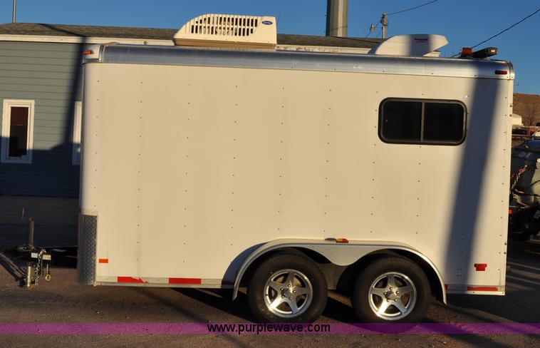 image for item C3212 2009 L6 Systems enclosed utility trailer