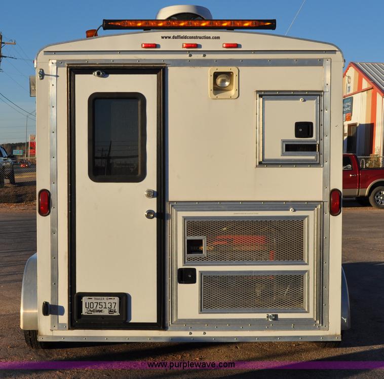image for item C3212 2009 L6 Systems enclosed utility trailer