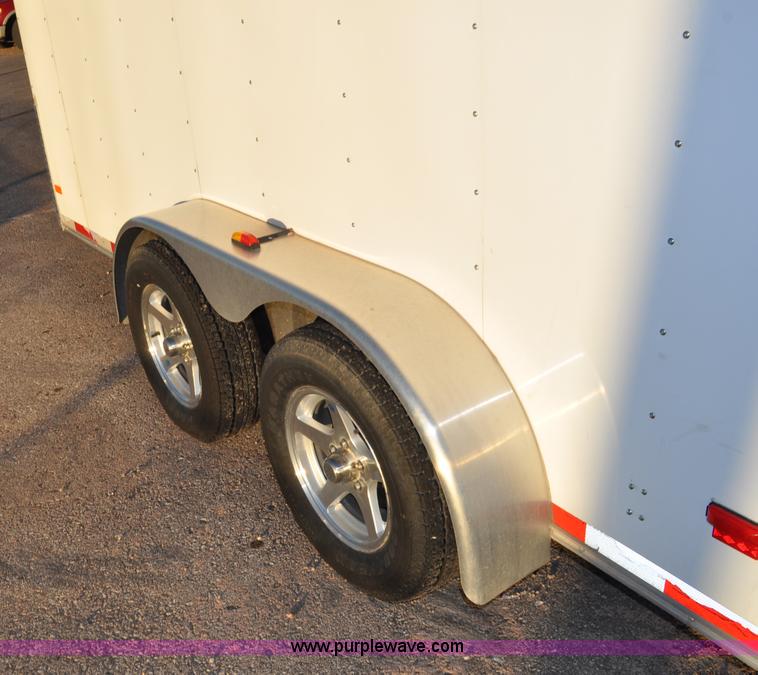 image for item C3212 2009 L6 Systems enclosed utility trailer