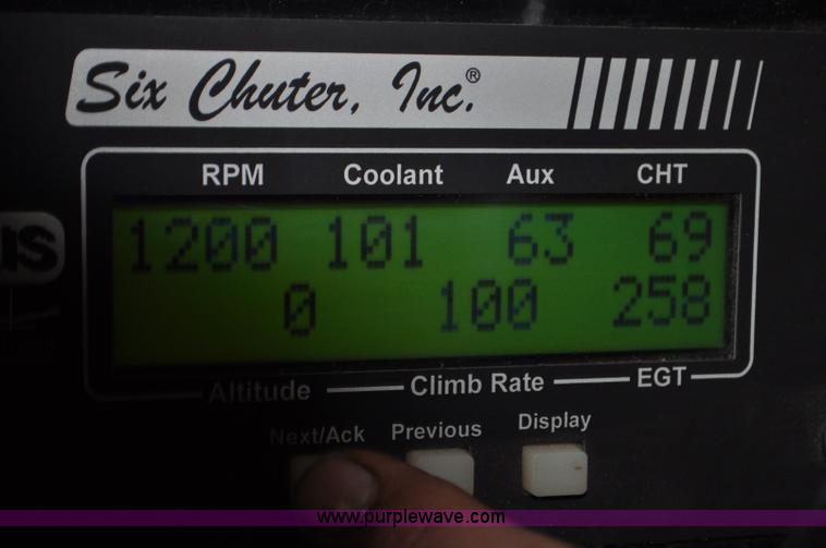 image for item C3239 2000 Six Chuter Inc. Skye Ryder Aerochute glider