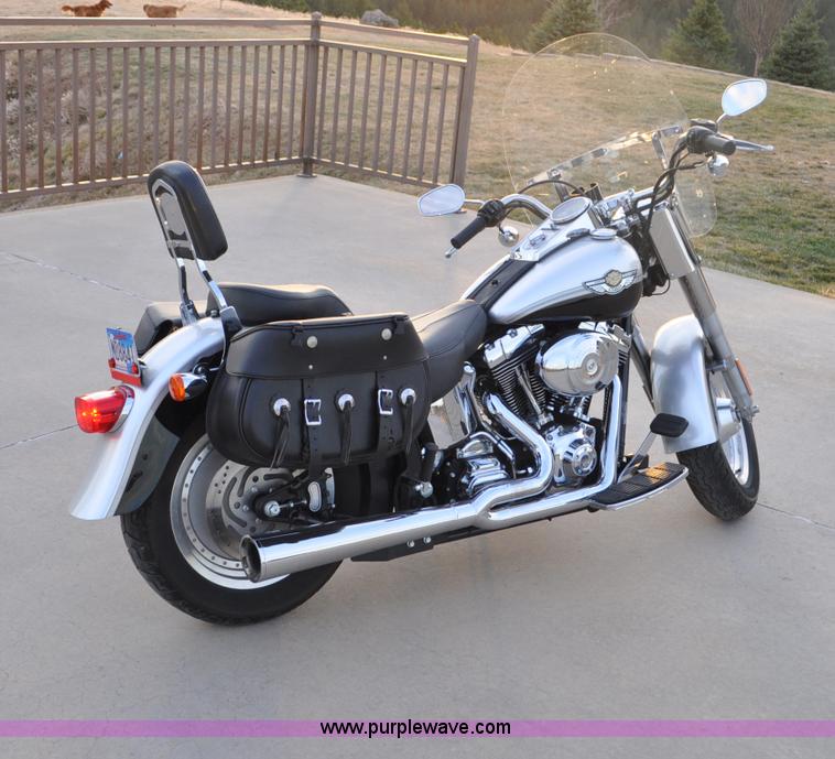 image for item C3242 2003 Harley Davidson Fat Boy motorcycle