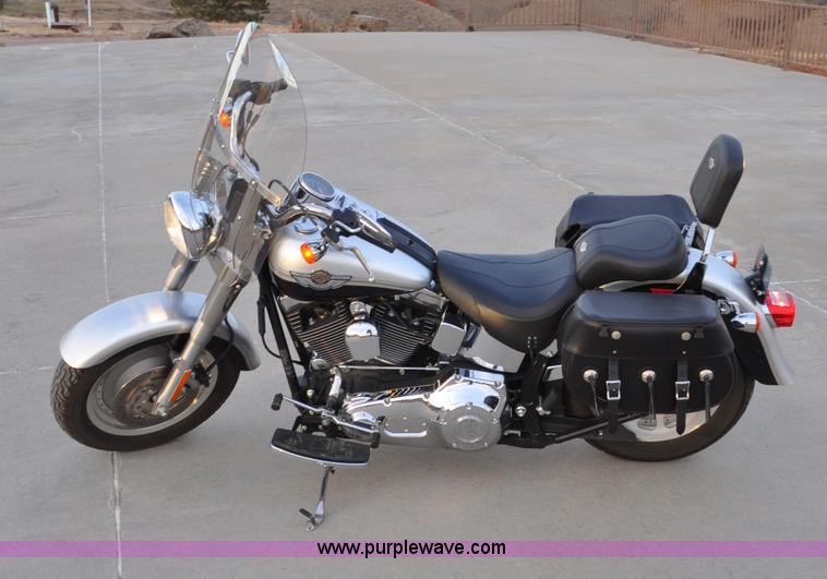 image for item C3242 2003 Harley Davidson Fat Boy motorcycle