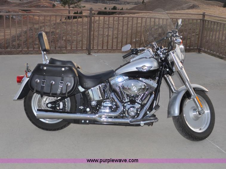image for item C3242 2003 Harley Davidson Fat Boy motorcycle