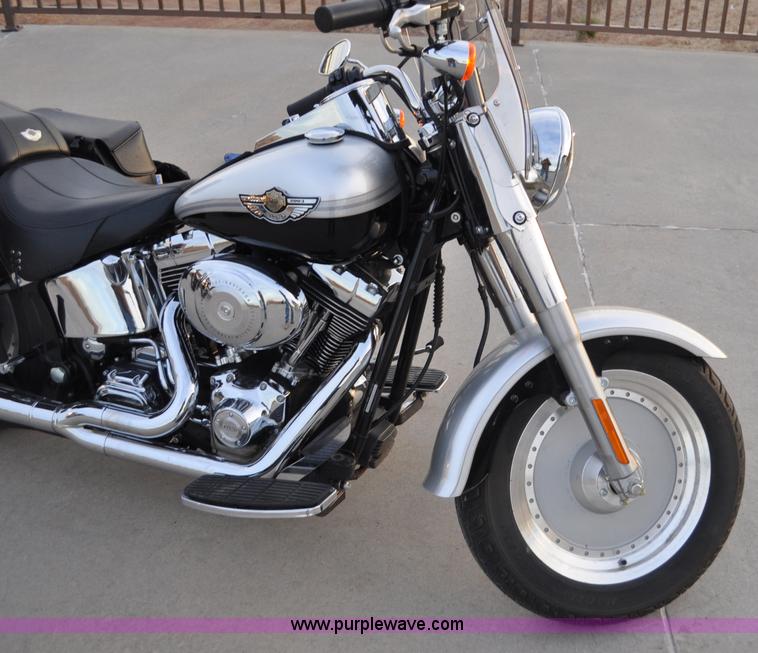 image for item C3242 2003 Harley Davidson Fat Boy motorcycle