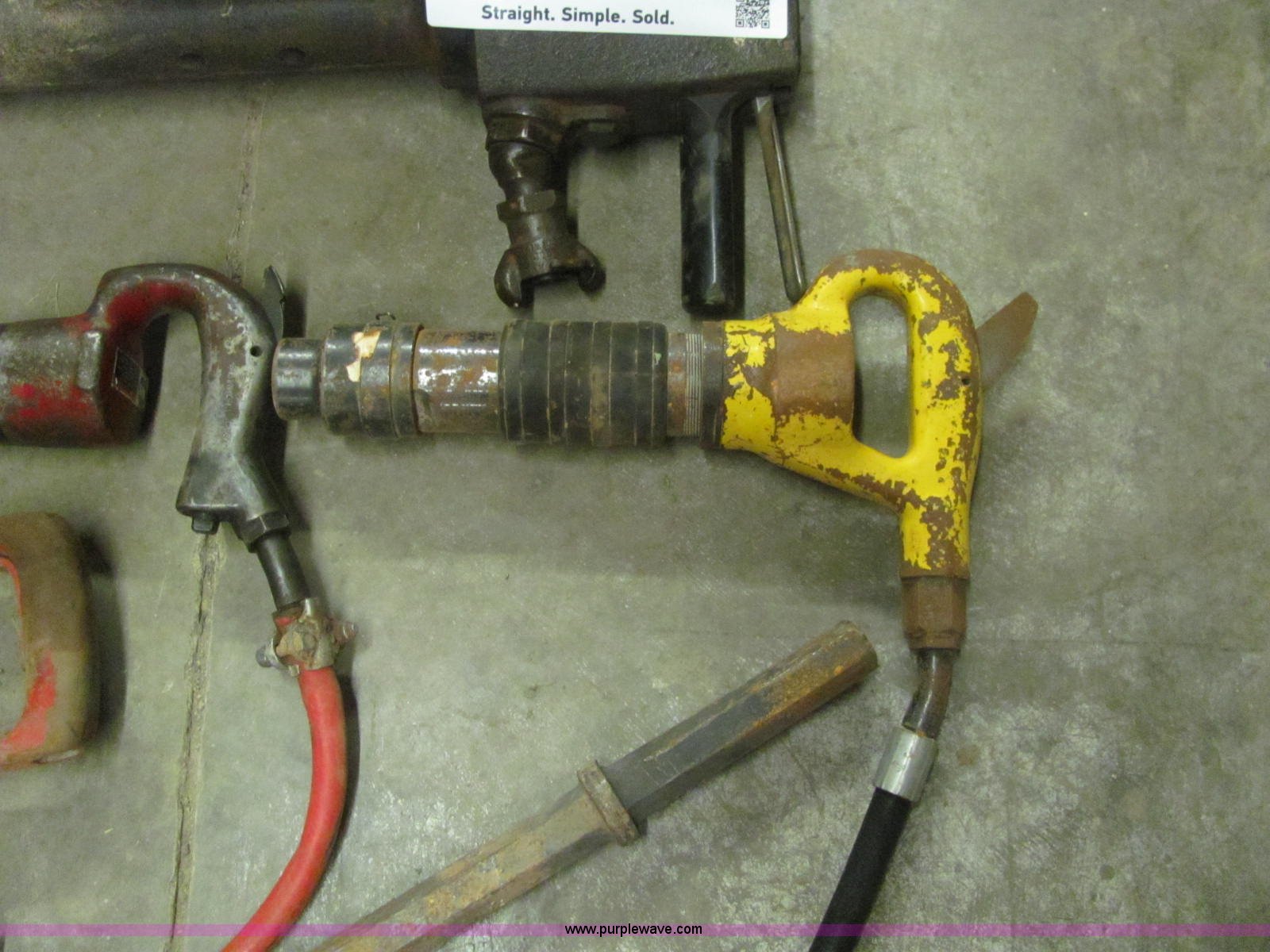 Assorted pneumatic tools in Rapid City, SD Item C3102 sold Purple Wave