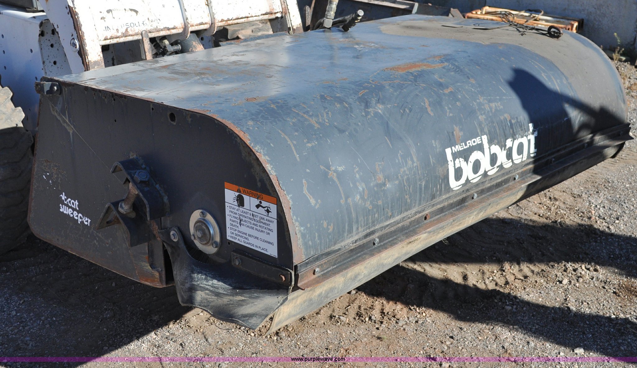 Melroe Bobcat 72 skid steer sweeper in Rapid City, SD Item C3214 sold