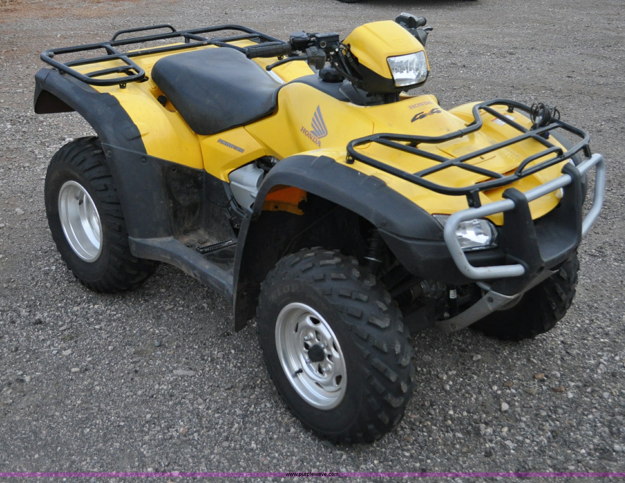 2005 Honda Rubicon ATV in Rapid City, SD Item C3234 sold Purple Wave
