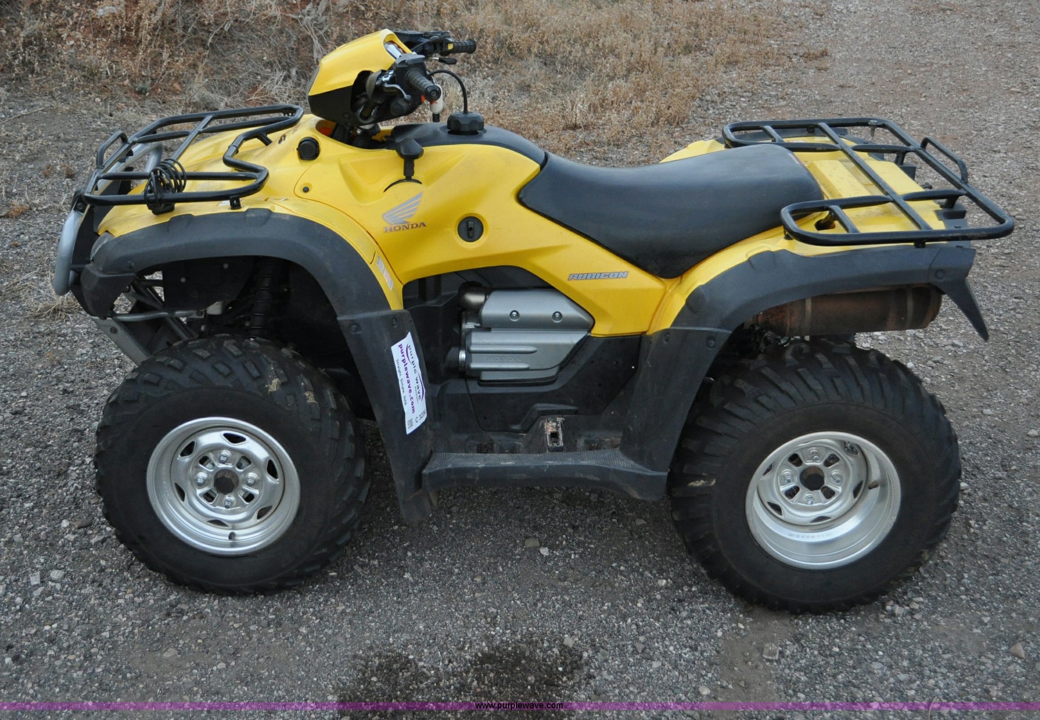 2005 Honda Rubicon ATV in Rapid City, SD Item C3234 sold Purple Wave