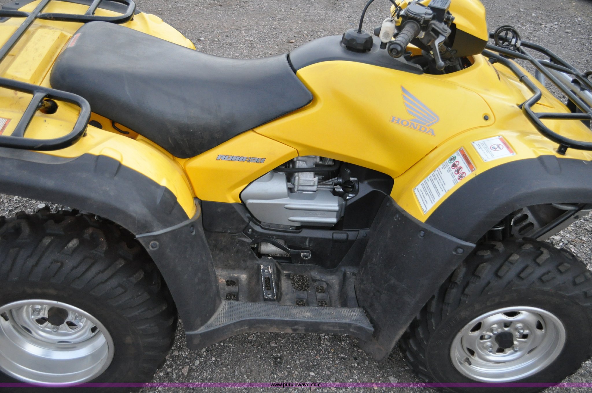 2005 Honda Rubicon ATV in Rapid City, SD Item C3234 sold Purple Wave