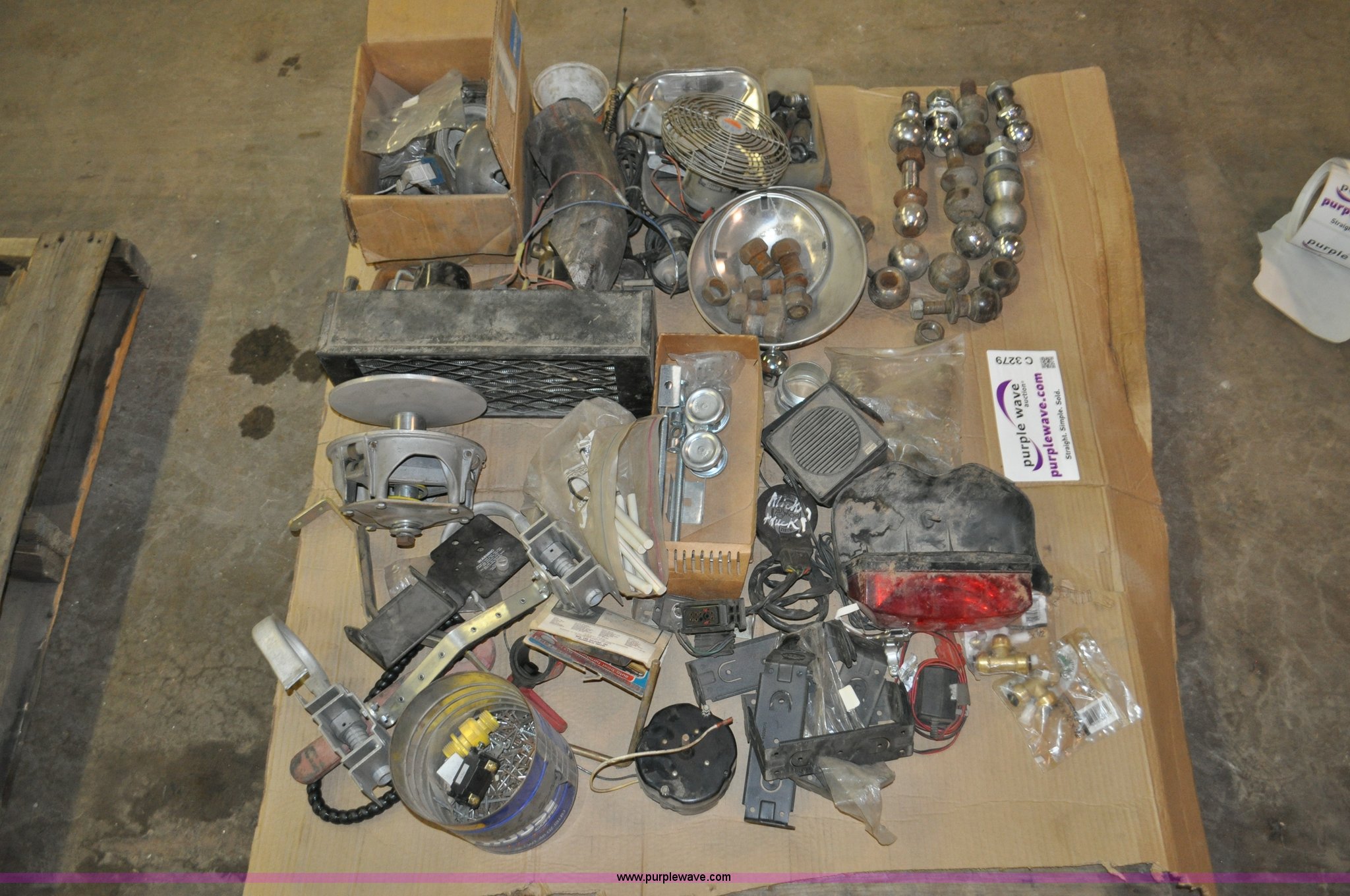 Assorted parts in Rapid City, SD Item C3279 sold Purple Wave