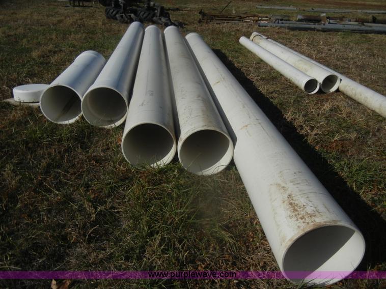 (8) assorted PVC pipe sections for well casings in St. Marys, KS Item