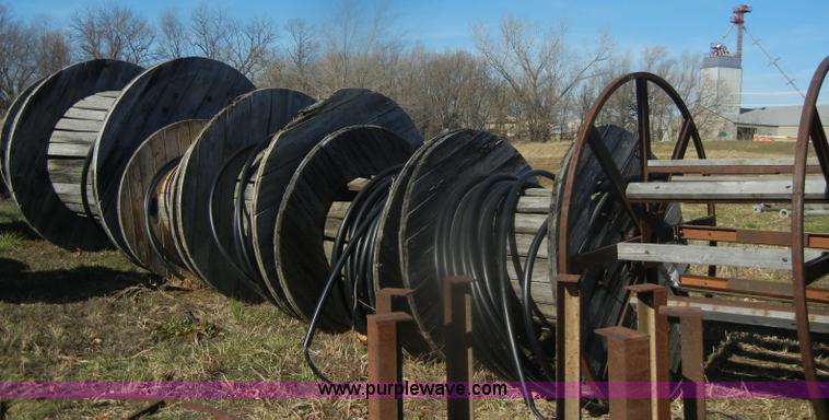 image for item D4507 (7)) partial spools of underground wire