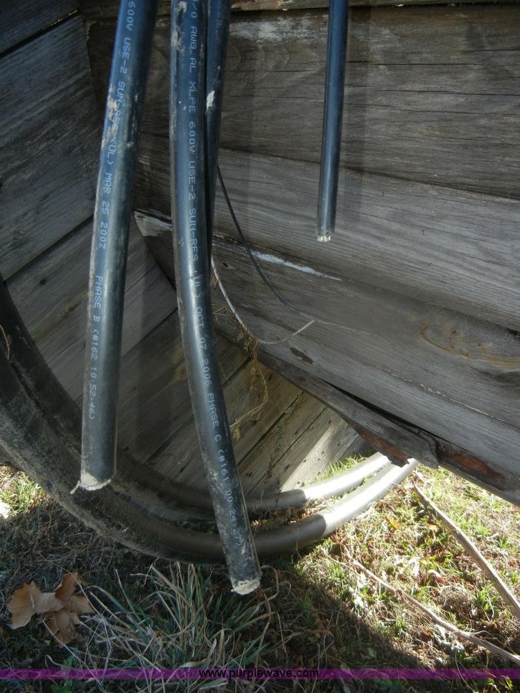 image for item D4507 (7)) partial spools of underground wire