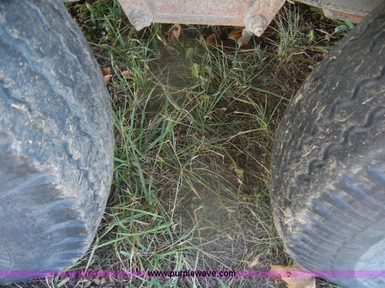 image for item D4517 1977 Shopbuilt tandem axle trailer