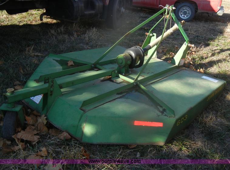 image for item D4660 John Deere 603 mower