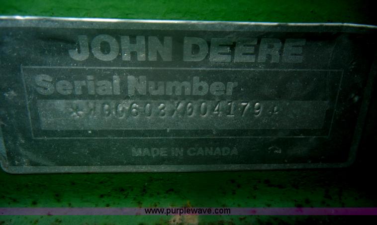 image for item D4660 John Deere 603 mower