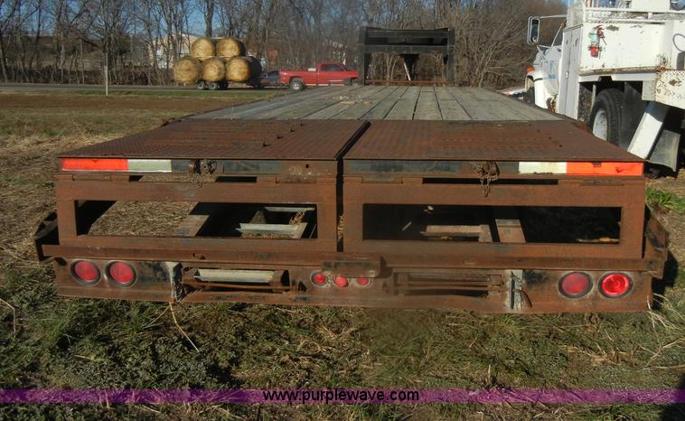 image for item D4661 1998 Oklahoma 35.5' gooseneck trailer