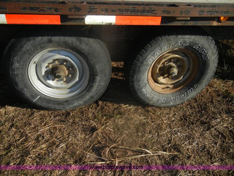 image for item D4661 1998 Oklahoma 35.5' gooseneck trailer