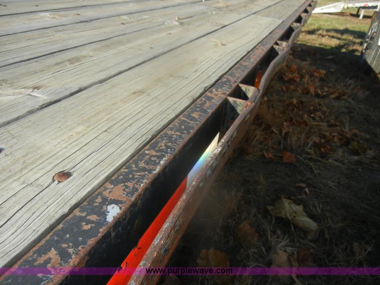 image for item D4661 1998 Oklahoma 35.5' gooseneck trailer