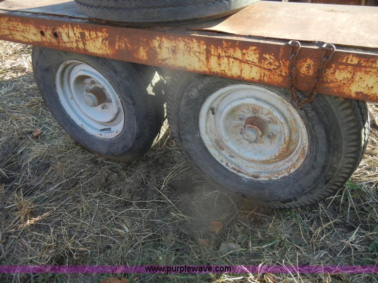 image for item D4662 1977 Shop built 30' trailer